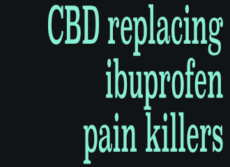 CBD replacing ibuprofen pain killers